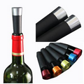 Colorful Aluminum Head Red Wine Vacuum Bottle Stopper